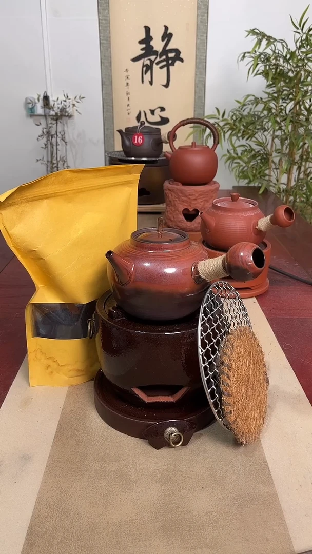 窑变炉＋700毫升窑变壶＋炉垫6件套