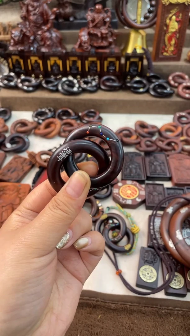 木枣木14公分彩绘王灵官令牌