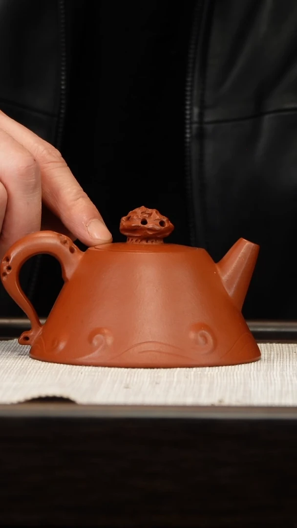 茶壶紫砂朱泥惊涛