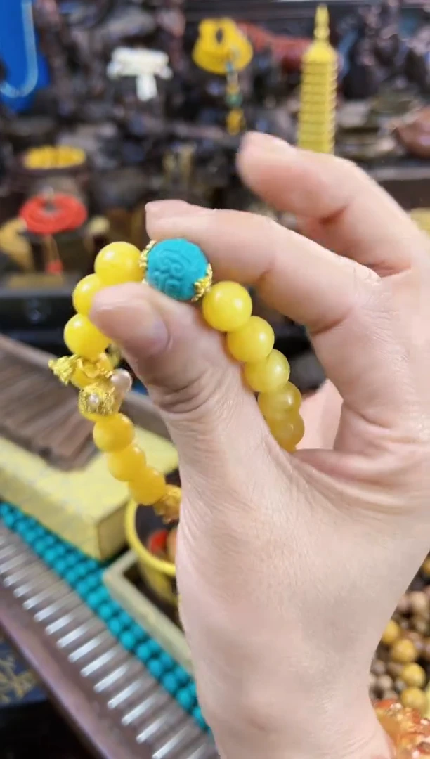 【闪购商品】蜜蜡手链未镶嵌【闪购商品闪购商品】