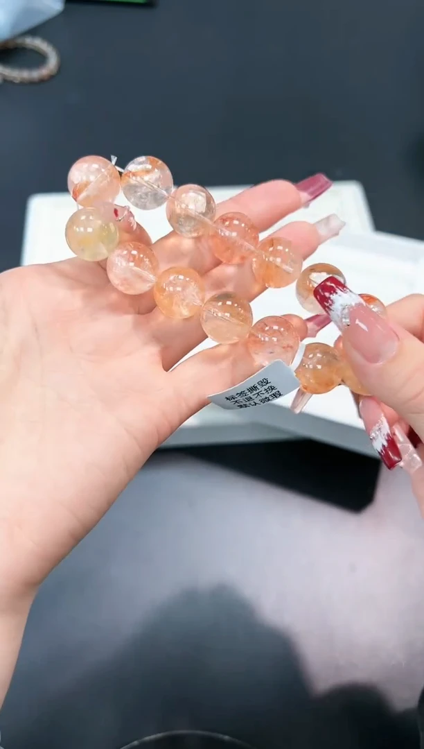 【闪购商品】水晶手串未镶嵌22o多样性发其一/1条15mm默认微瑕