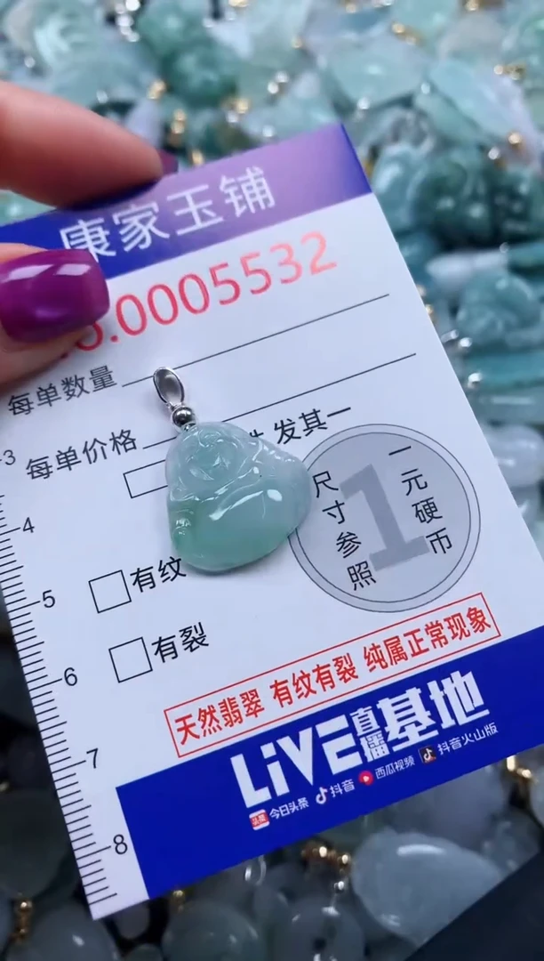 颈饰未镶嵌翡翠5532