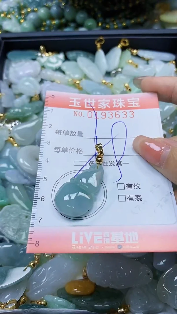 【闪购商品】翡翠颈饰未镶嵌闪购商品00193633多样性发其一