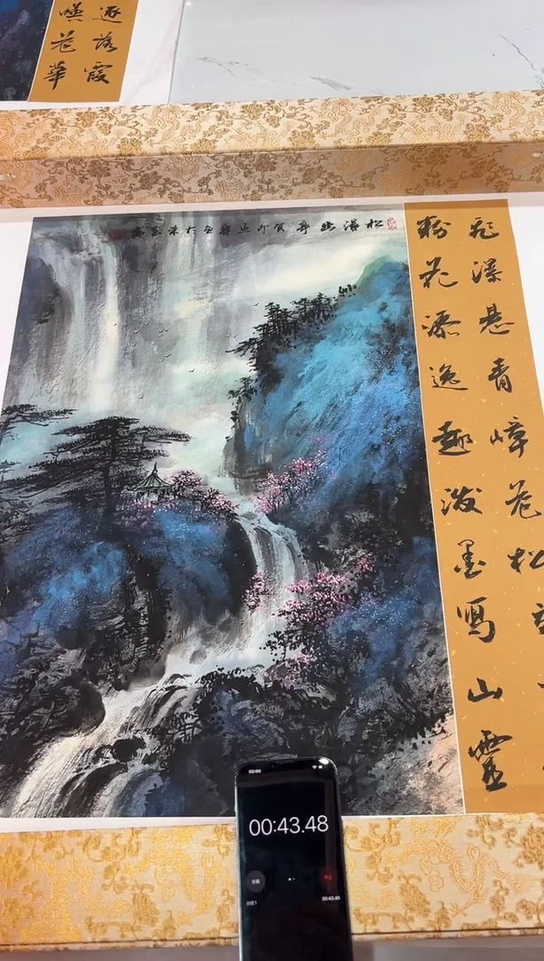 国画画家陆远华纯手绘原作
