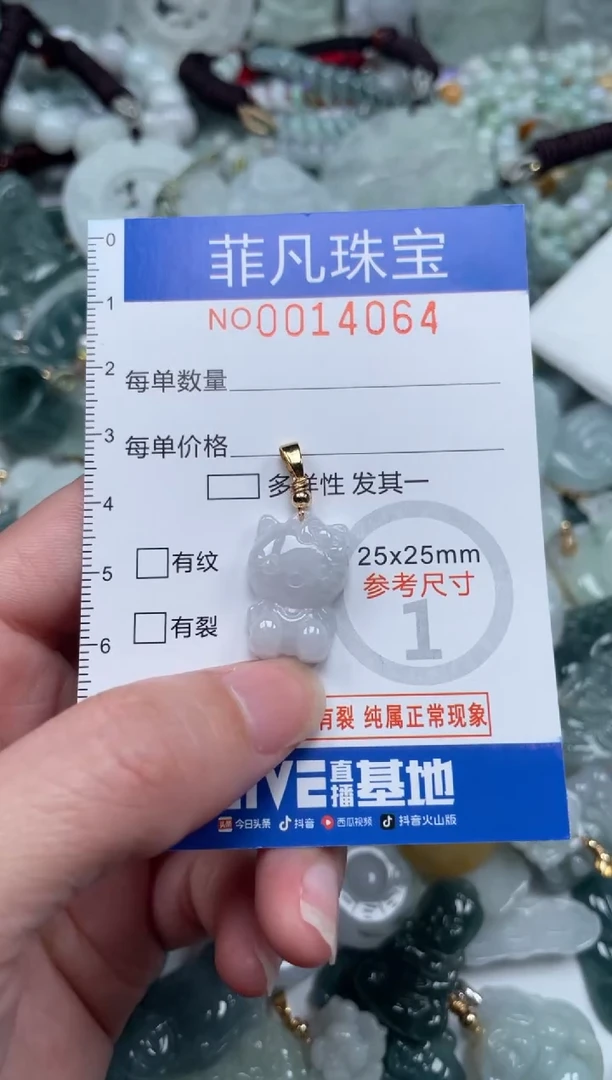 颈饰未镶嵌翡翠14064