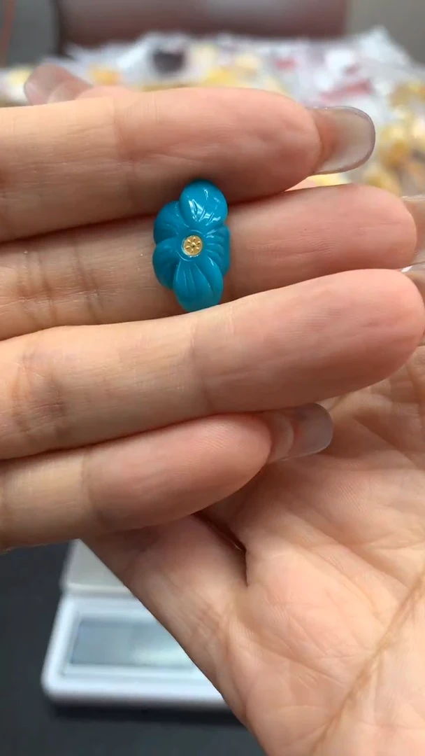 未镶嵌琥珀珠宝奇石喵*妖1713/3F1