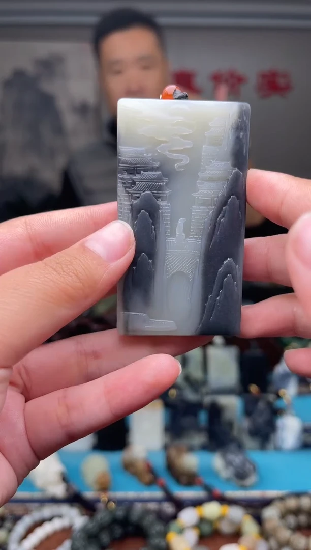 未镶嵌和田玉挂件1