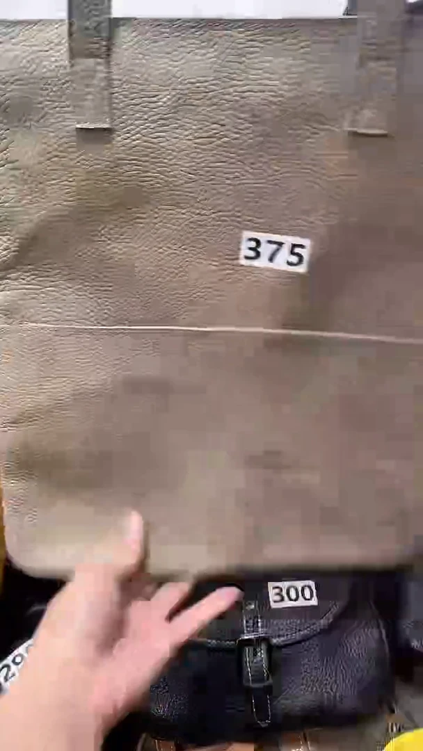头层牛皮托特包375.