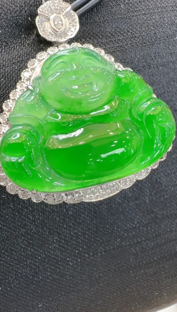 【闪购商品】翡翠吊坠(不含链)18K金镶嵌多样性团购发一件