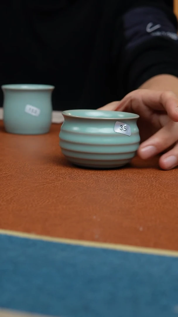 【闪购商品】杯汝州原产地原矿釉微瑕炫纹杯