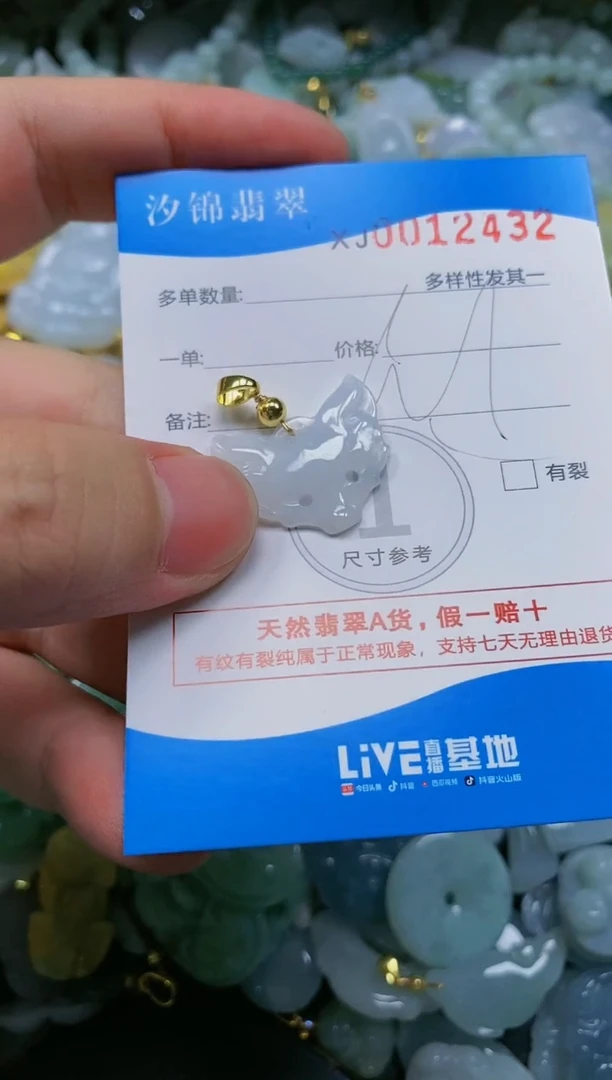 翡翠未镶嵌颈饰闪购商品0012432