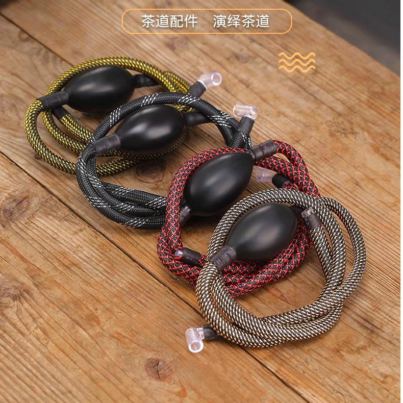 带吸水球茶盘排水管功夫茶具配件家用茶桌茶台茶几下水管茶道软管