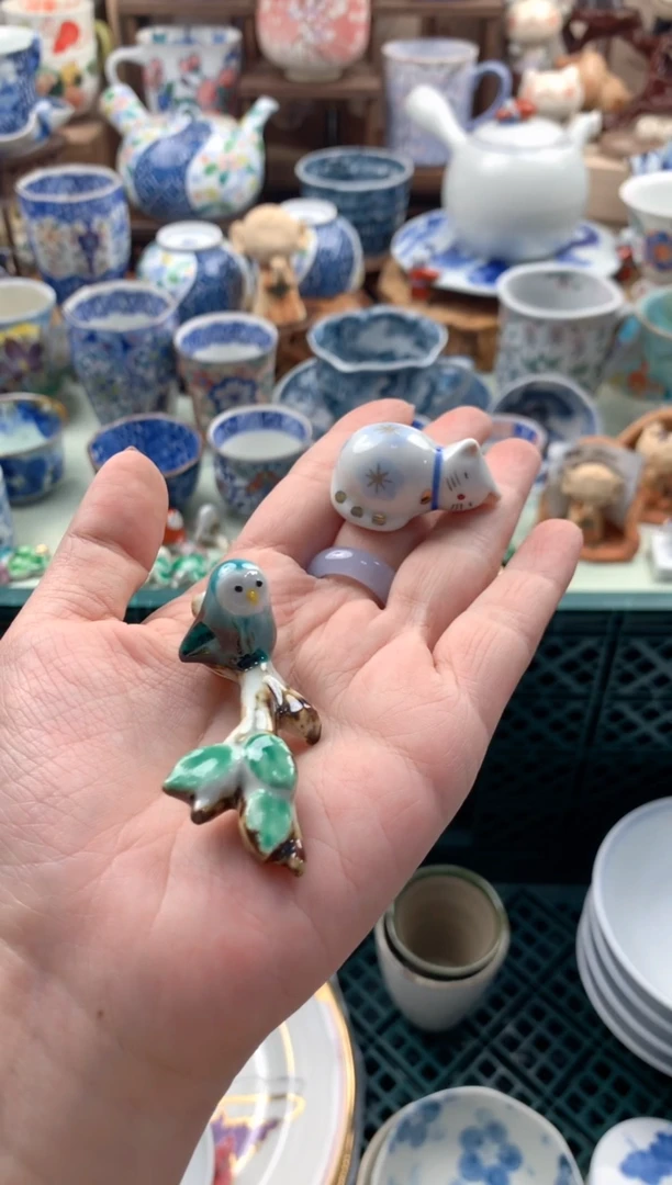 瓷片小*46号九姑娘工艺品瓷器
