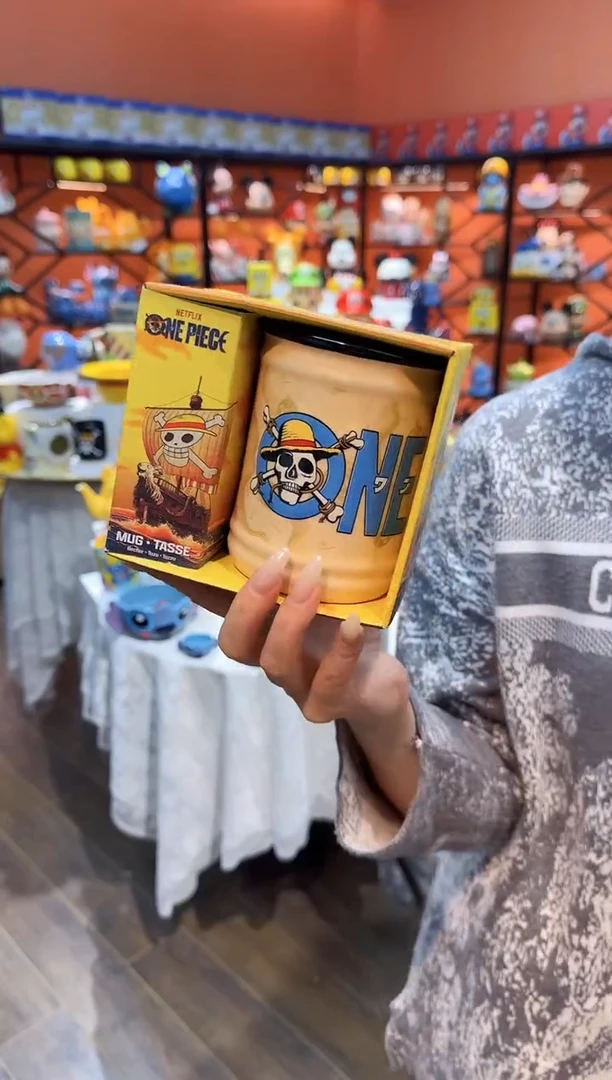 瓷片@@海贼王宝藏陶瓷水杯