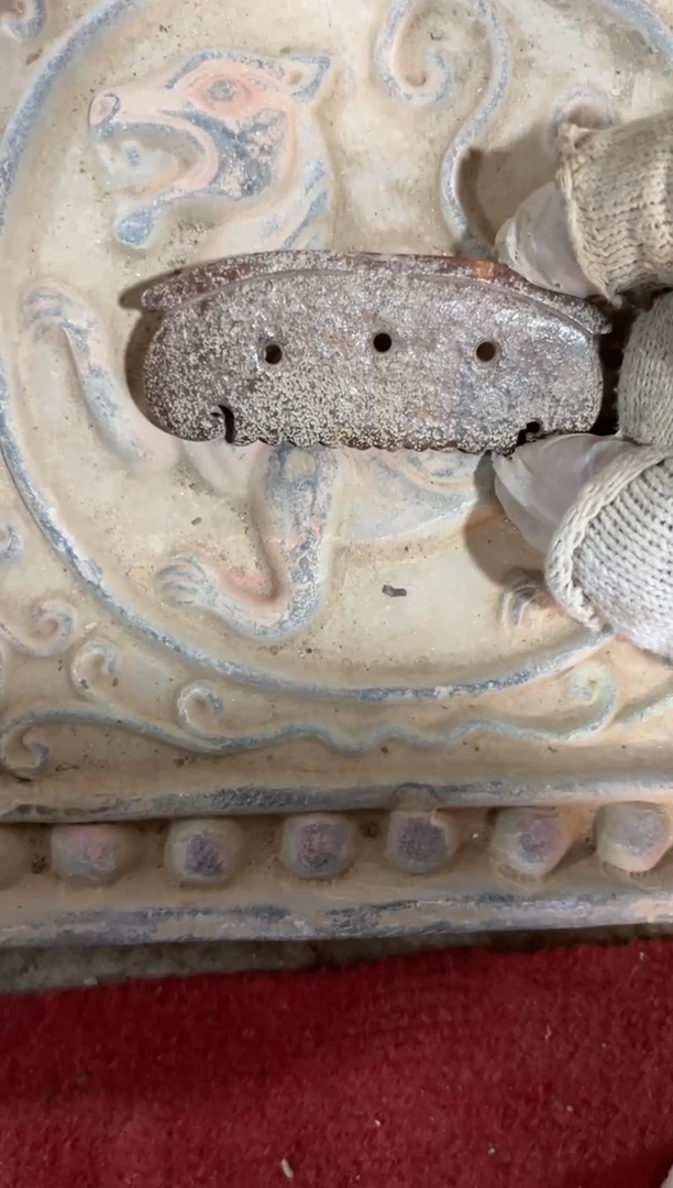 瓷片手工，手绘，陶瓷