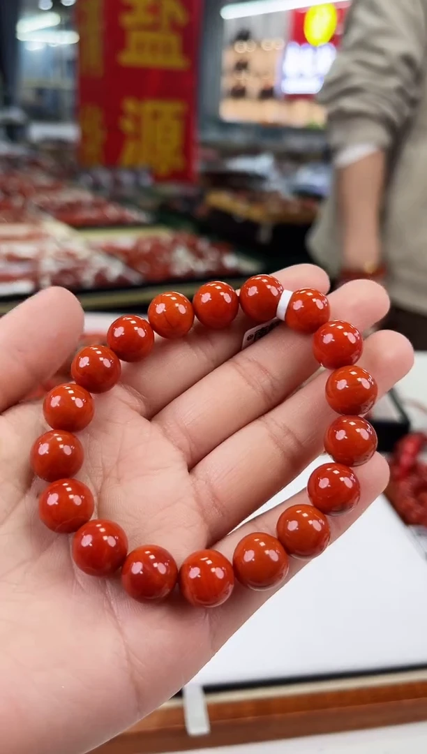 【闪购商品】南红玛瑙瓦西手串11+未镶嵌一个/条