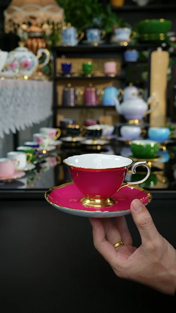 2等品玫红咖啡杯，，，，，，