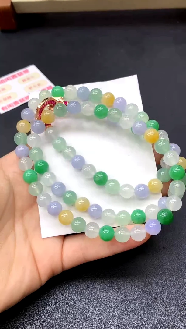 颈饰未镶嵌翡翠250-中国好珍宝