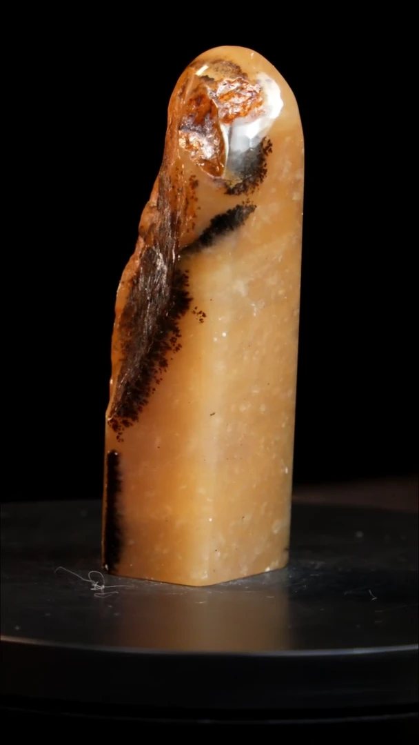 田黄石黄冻水草印章印章印章