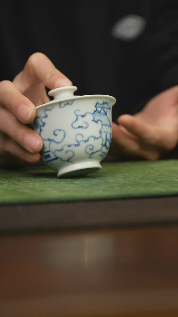 【闪购商品】杯柴窑青花破价福利