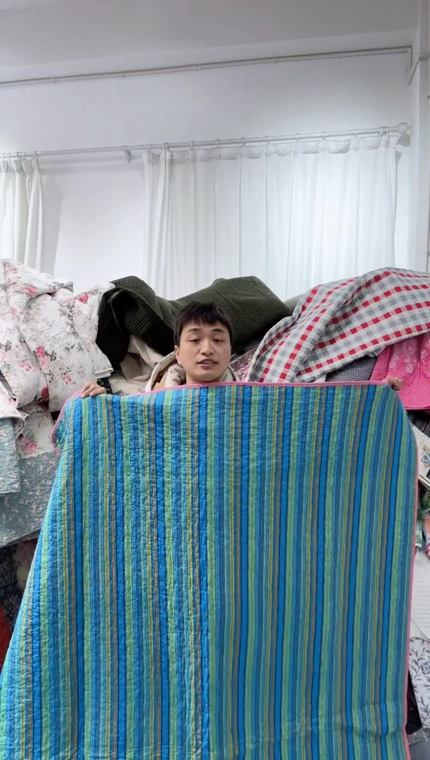 棉140*200纯棉床盖4号微瑕