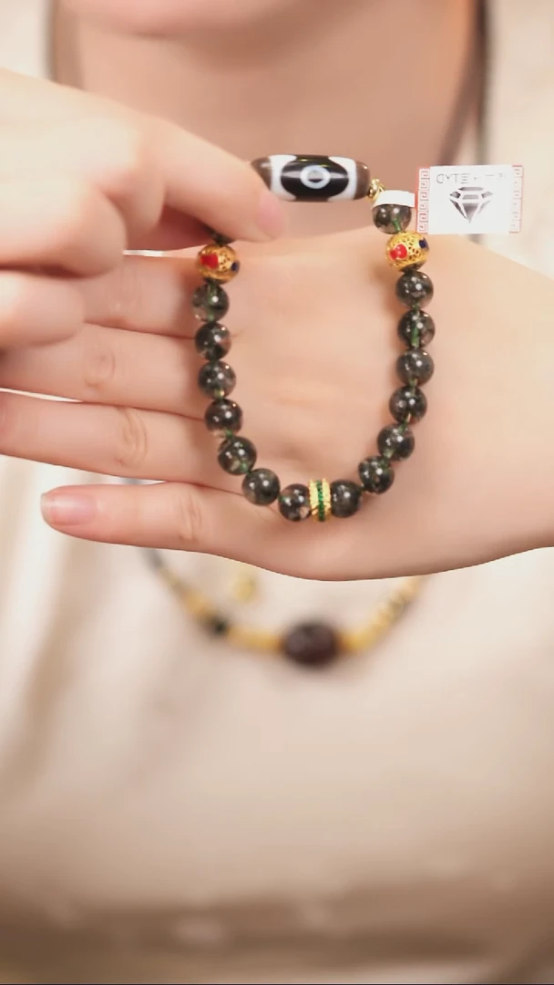 玛瑙/玉髓（覆膜）颈饰未镶嵌柒木珠宝