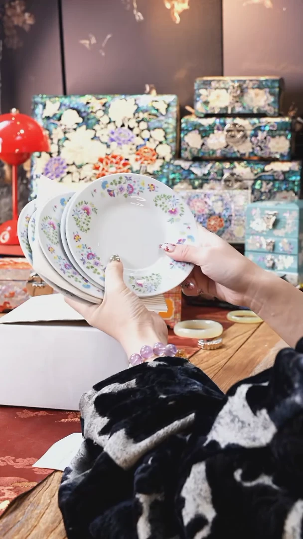 【闪购商品】瓷片豆包儿推荐饰品摆件