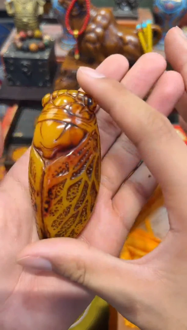 未镶嵌蜜蜡裸石Q刘哥高端专属精品2