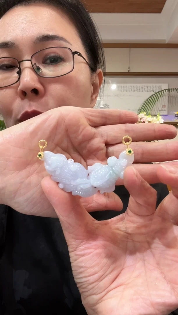【闪购商品】翡翠颈饰未镶嵌国风