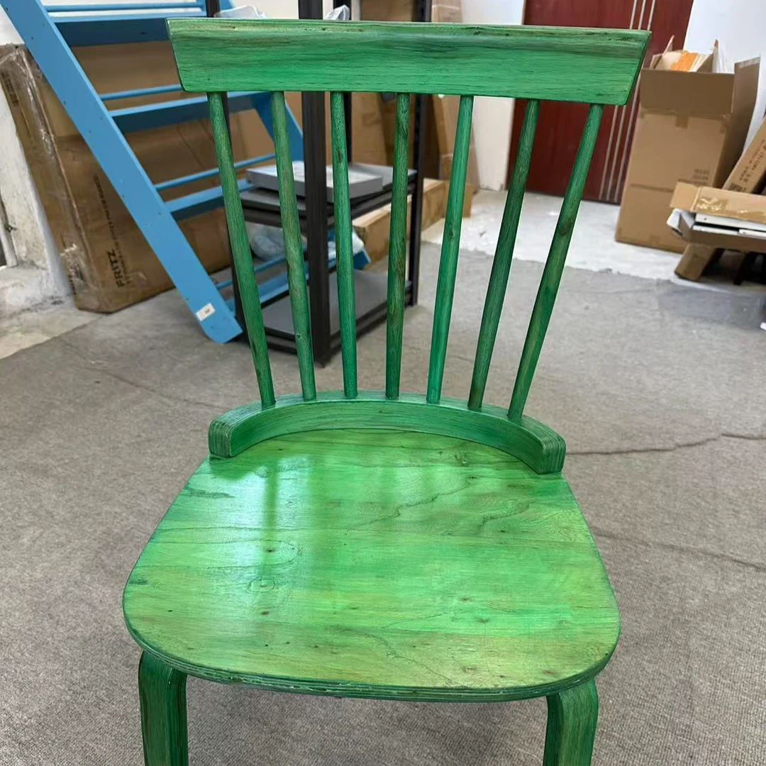 【微瑕】轻奢木头椅子家用椅子