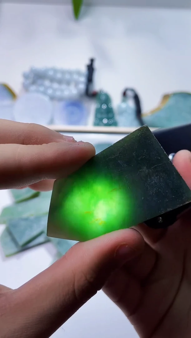 未镶嵌挂件翡翠翡翠382