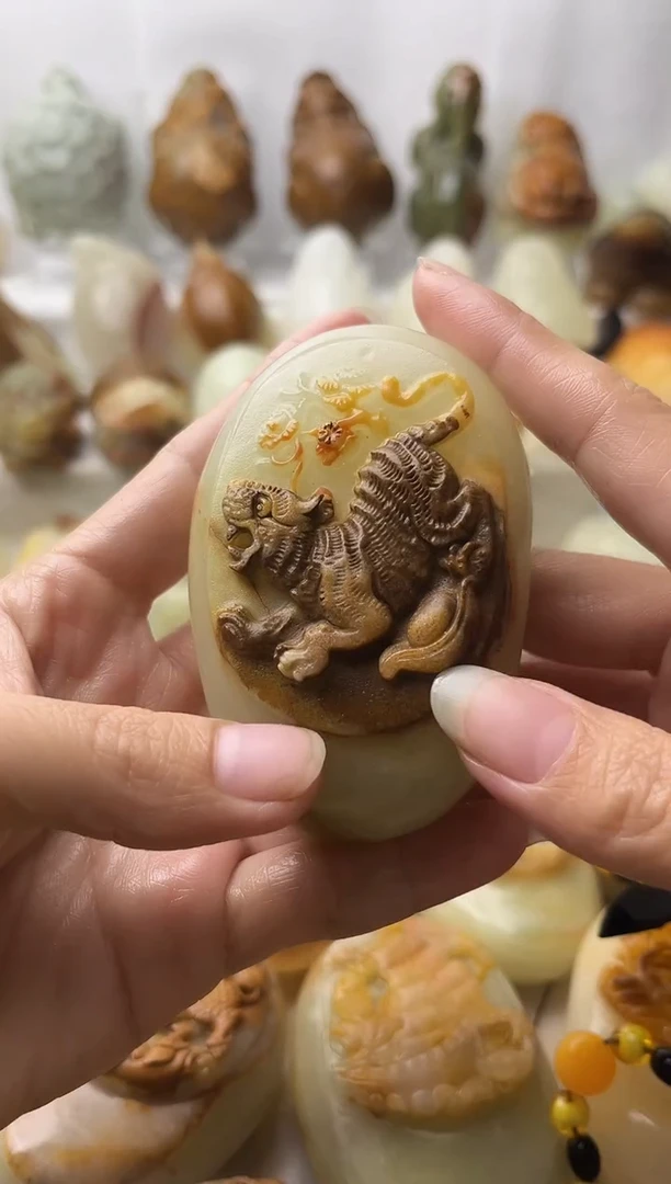 石材方解石棉纹正常不退换虎