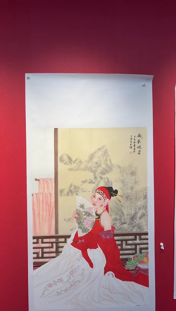 国画 经典国画宣纸手绘