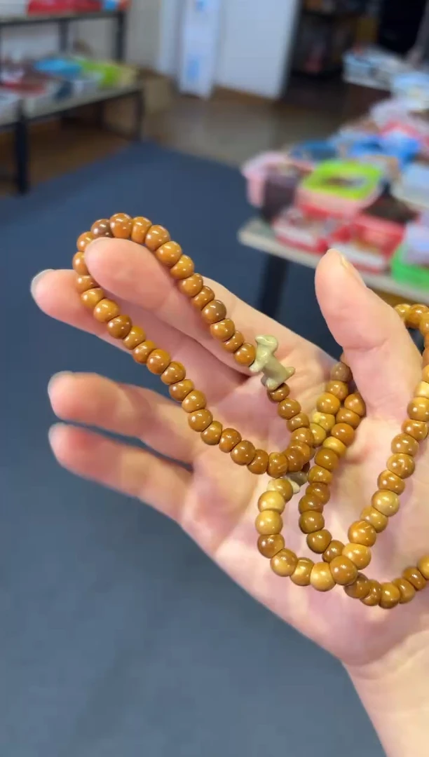 吊坠菩提根/象牙果   7mm库克大肠【腊肠狗