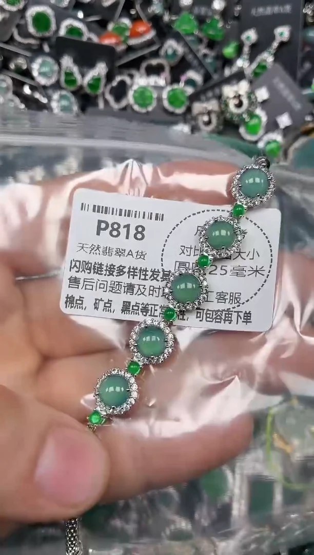 颈饰未镶嵌翡翠P818手链