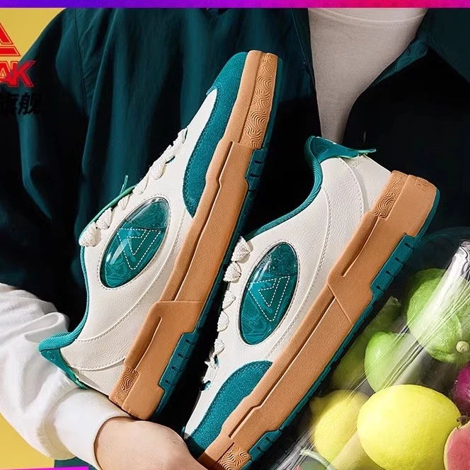 匹克国创态极一口酸野板鞋男鞋2025春季新款休闲鞋学生运动滑板鞋