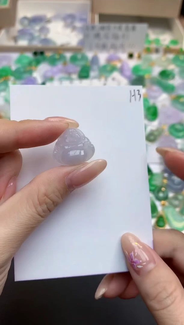 颈饰未镶嵌翡翠天然缅甸A货翡翠