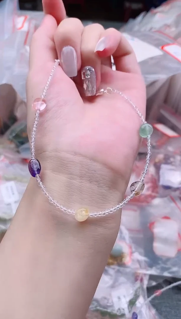 【闪购商品】水晶手链未镶嵌多样性发拍一发一