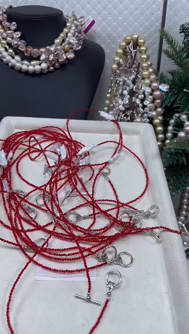 【闪购商品】淡水珍珠项链未镶嵌【纯恬珍珠】（多样性发货发一）