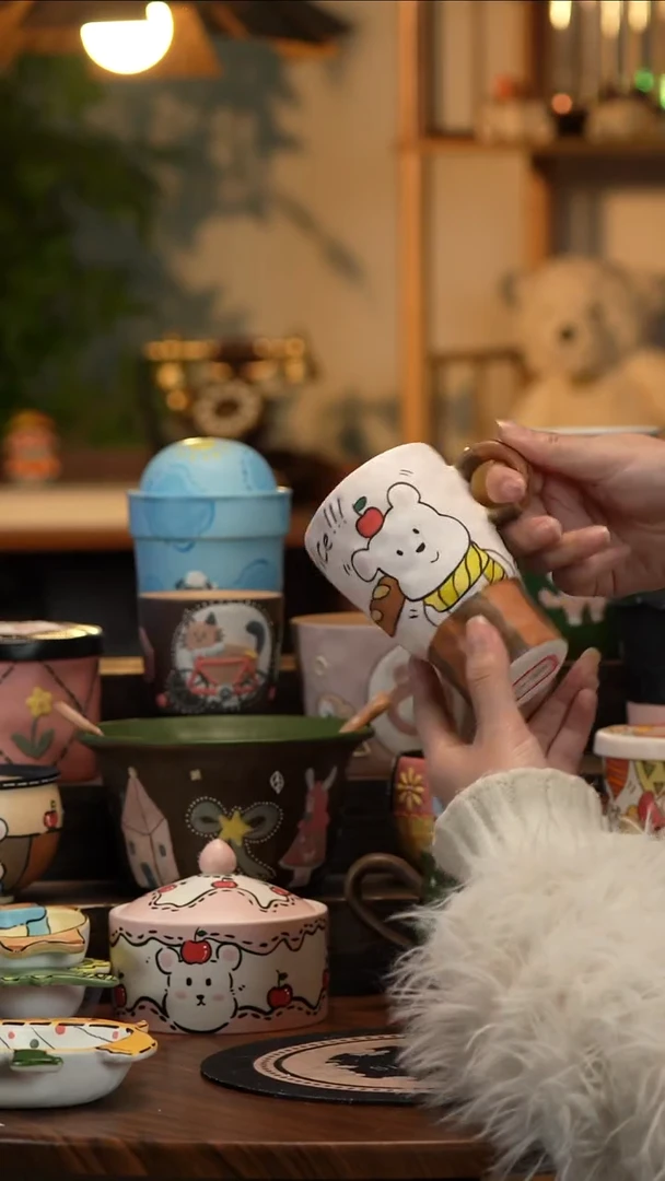 摆件陶A196景德镇原创手工陶瓷