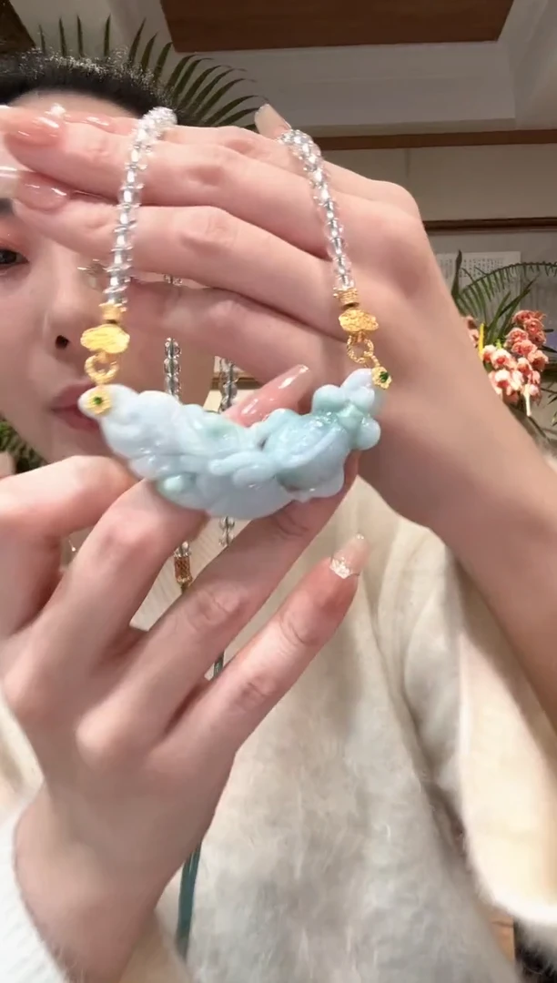 【闪购商品】翡翠颈饰未镶嵌国风