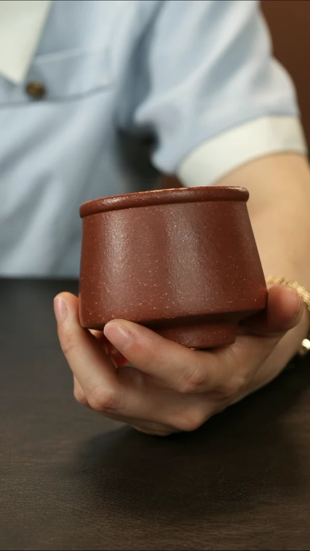 茶杯紫砂直播福利降坡主人杯