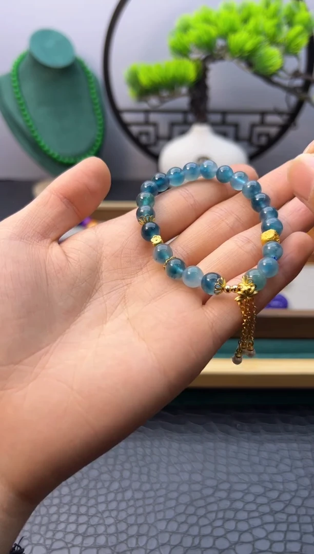 【闪购商品】翡翠颈饰14K金镶嵌S476