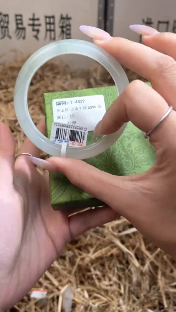 未镶嵌手镯石英质玉T4839L