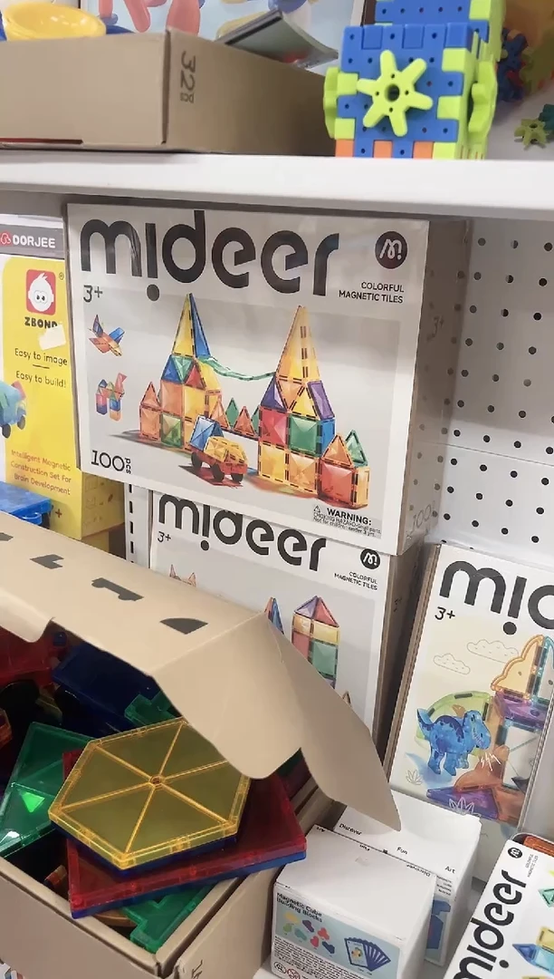 MD1141mideer钻面彩窗磁力片-100PCS
