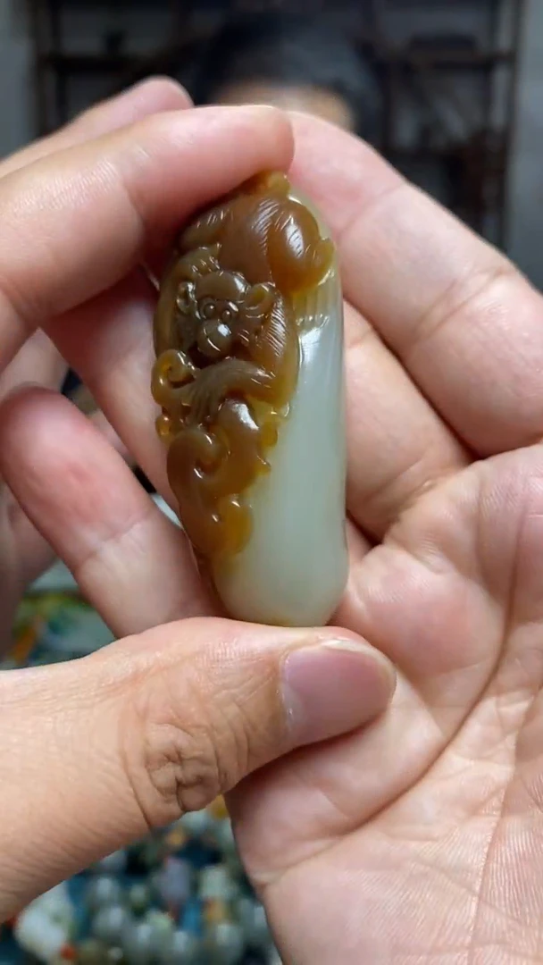 和田玉未镶嵌颈饰90