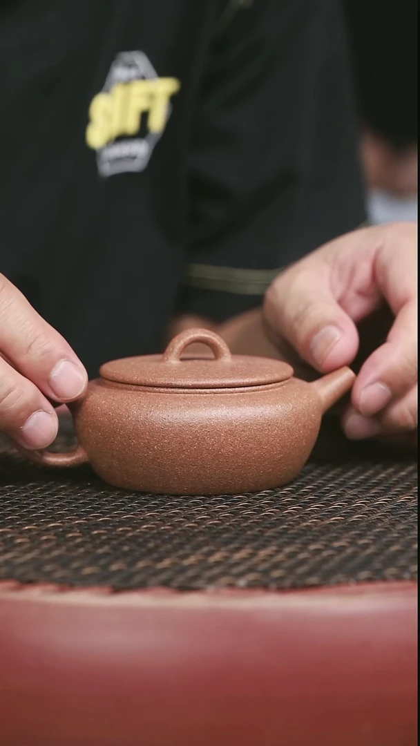 茶壶紫砂13号桃花泥160CC大彬诗意