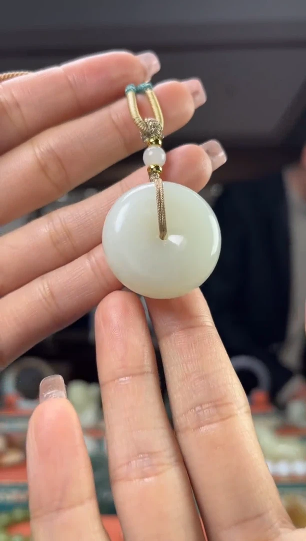 【闪购商品】和田玉颈饰未镶嵌佩佩30mm左右