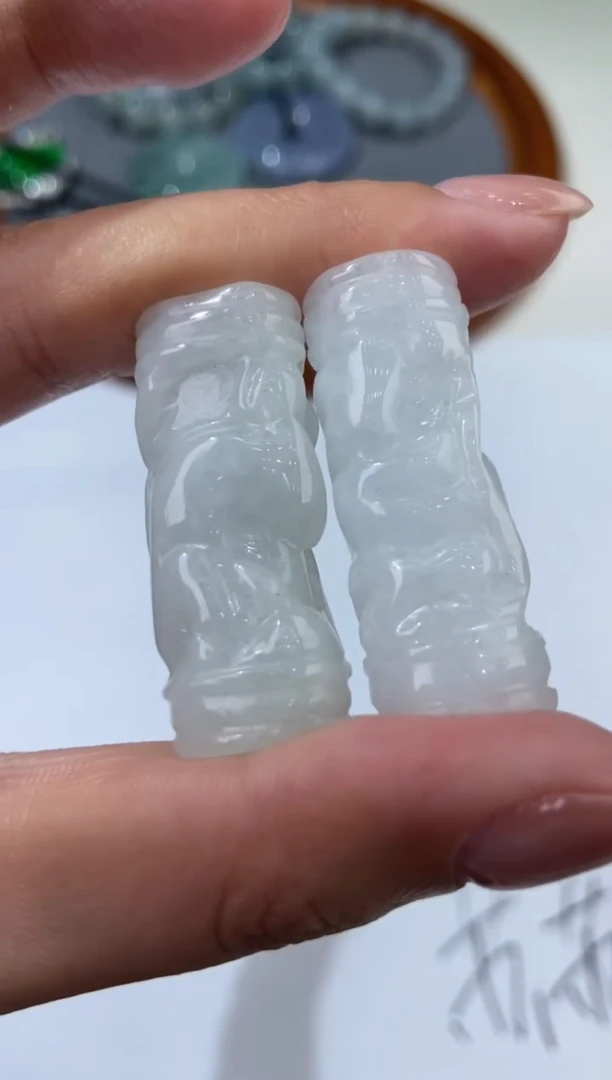 【闪购商品】翡翠未镶嵌挂件2202565/苏/龙柱多样性一件发