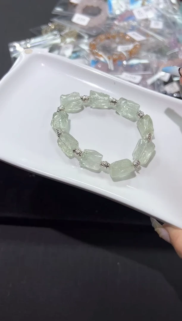 水晶手链未镶嵌59b多样性发其一【1条】默认微瑕